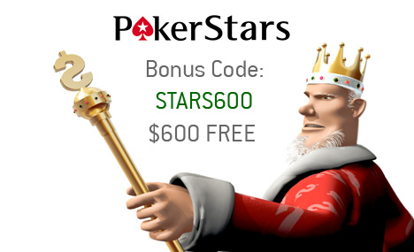 Free $600 when you Enter Poker-King as the Bonus Code at Pokerstars ...